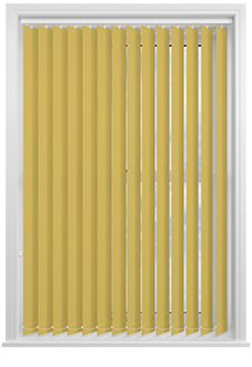 Palermo (Blackout), Mustard - Vertical Blind